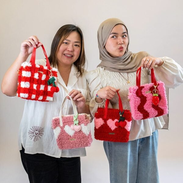 CAUGHT RED HANDED - Woven Bag Bundle
