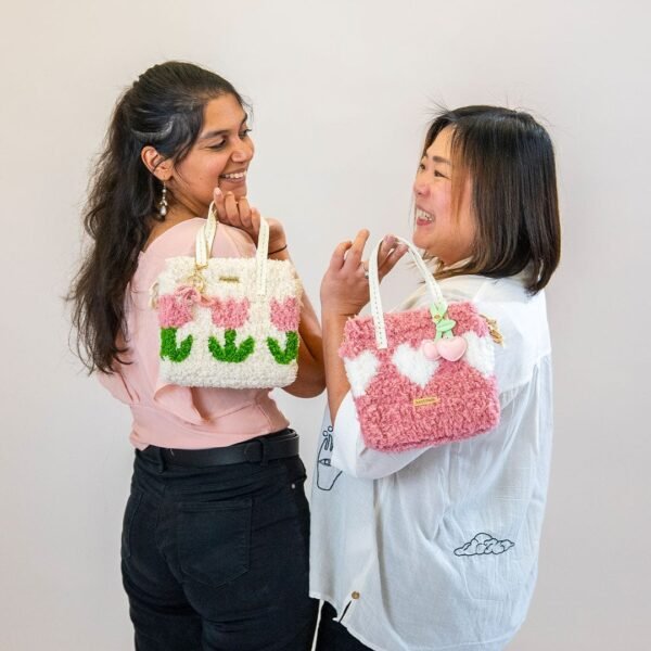 PRETTY IN PINK - Woven Bag Bundle