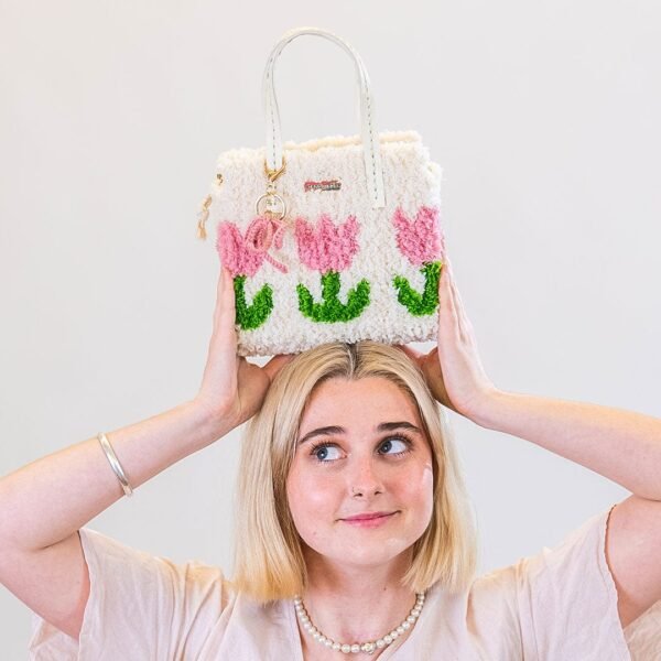 PRETTY IN PINK - Woven Bag Bundle
