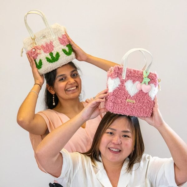 PRETTY IN PINK - Woven Bag Bundle