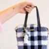 Black Gingham - Woven Tote Bag Kit
