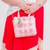 Pink Gingham - Woven Tote Bag Kit