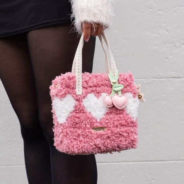 BLUSH HEARTBREAKER - Woven Tote Bag Kit-Kit for Beginners