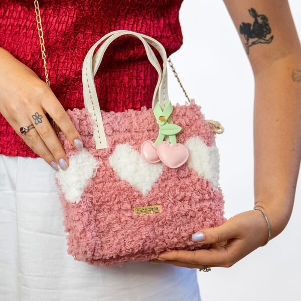 BLUSH HEARTBREAKER - Woven Tote Bag Kit-Kit for Beginners