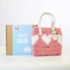 BLUSH HEARTBREAKER - Woven Tote Bag Kit-Kit for Beginners