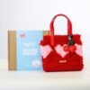RED HEARTBREAKER - Woven Tote Bag Kit
