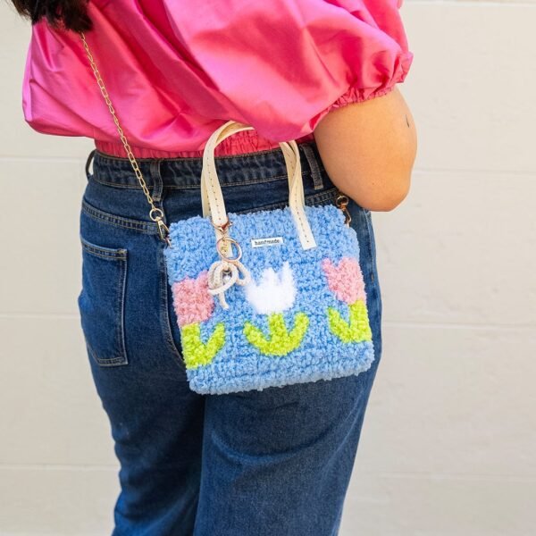 Blue Tulip - Woven Tote Bag Kit