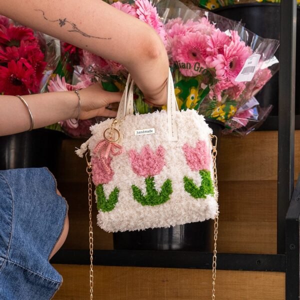 Pastel Tulip - Woven Tote Bag Kit