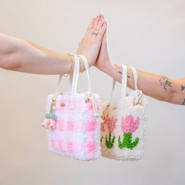 Pastel Tulip - Woven Tote Bag Kit