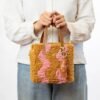BLUSH - BROWN WAVEY - Woven Tote Bag Kit-Crafts for Girls