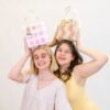 Neutrals Wavey - Woven Tote Bag Kit-Embroidery Kit for Beginners