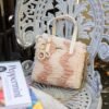 Neutrals Wavey - Woven Tote Bag Kit-Embroidery Kit for Beginners