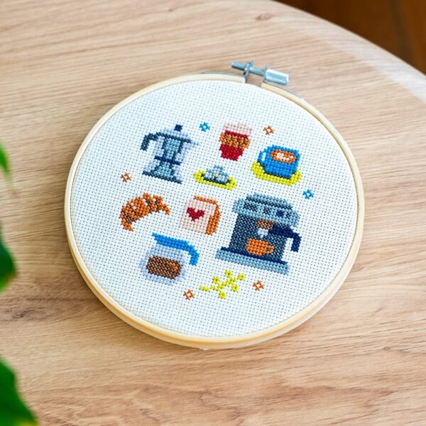 COFFEE BREAK - Cross Stitch Kit