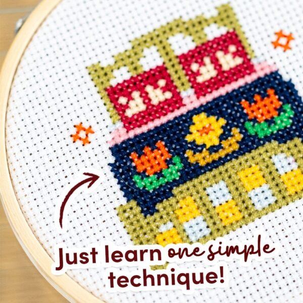 COZY COTTAGE MINIS - Cross Stitch Kit