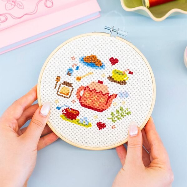 TEA TIME - Cross Stitch Kit