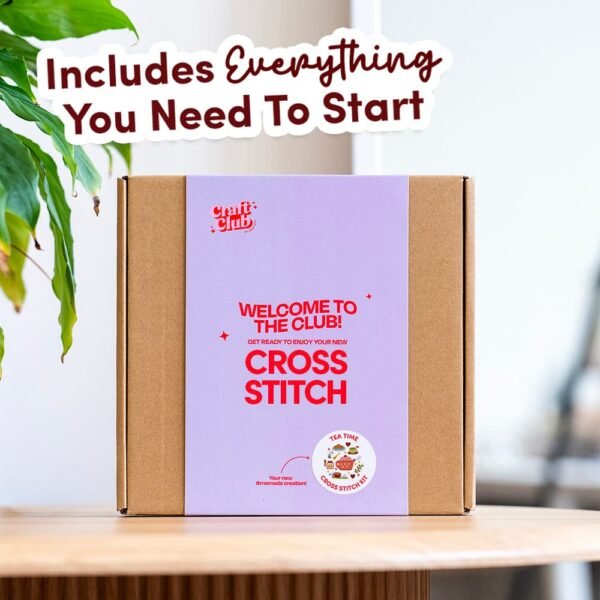 TEA TIME - Cross Stitch Kit