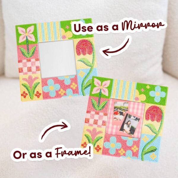 Collage Club - Diamond Painting Mirror Frame Kit