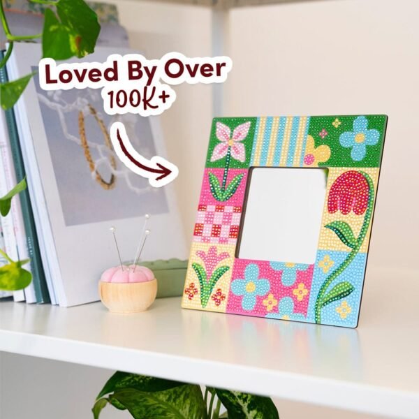 Collage Club - Diamond Painting Mirror Frame Kit