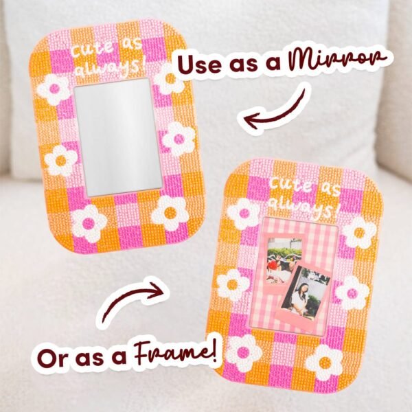 Cute As Always - Diamond Painting Mirror Frame Kit