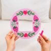 Strawberry Sweetheart - Diamond Painting Mirror Frame Kit
