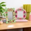 Strawberry Sweetheart - Diamond Painting Mirror Frame Kit