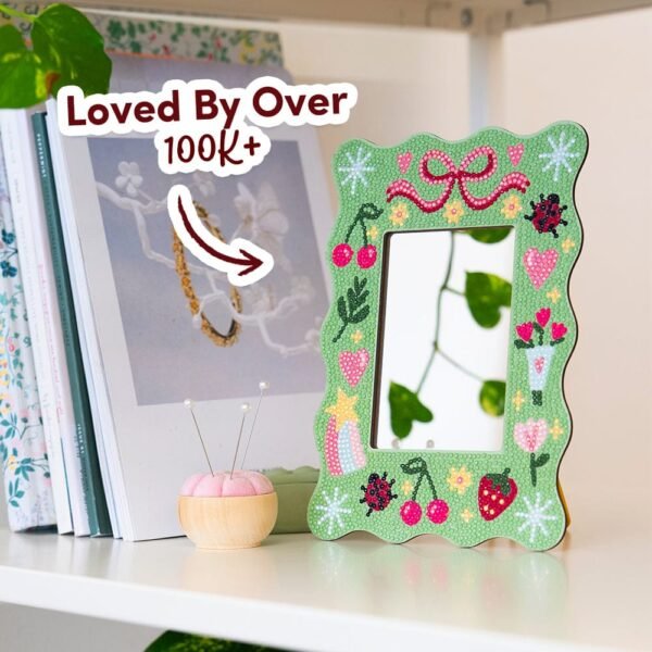 Tiny Treasures - Diamond Painting Mirror Frame Kit