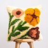 Earthy Wild Blooms - Latch Hook Cushion Kit