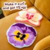 ISLAND ORCHID - Latch Hook Rug Kit