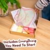 ISLAND ORCHID - Latch Hook Rug Kit-latch hook kits