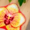ISLAND ORCHID - Latch Hook Rug Kit-latch hook kits