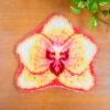 ISLAND ORCHID - Latch Hook Rug Kit