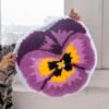 PRECIOUS PANSY - Latch Hook Rug Kit