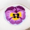 PRECIOUS PANSY - Latch Hook Rug Kit-latch hook kits