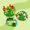 Crimson Cuties - Moss Coaster Bundle