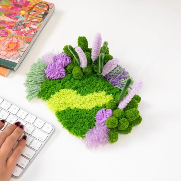 LAVENDER FIELD - Moss Coaster Kit-Crafts for Girls