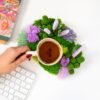 LAVENDER FIELD - Moss Coaster Kit
