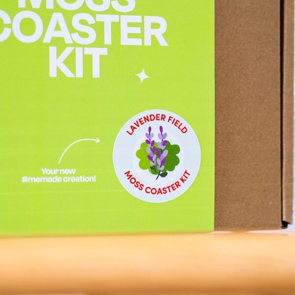 LAVENDER FIELD - Moss Coaster Kit-Crafts for Girls
