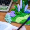 LAVENDER FIELD - Moss Coaster Kit