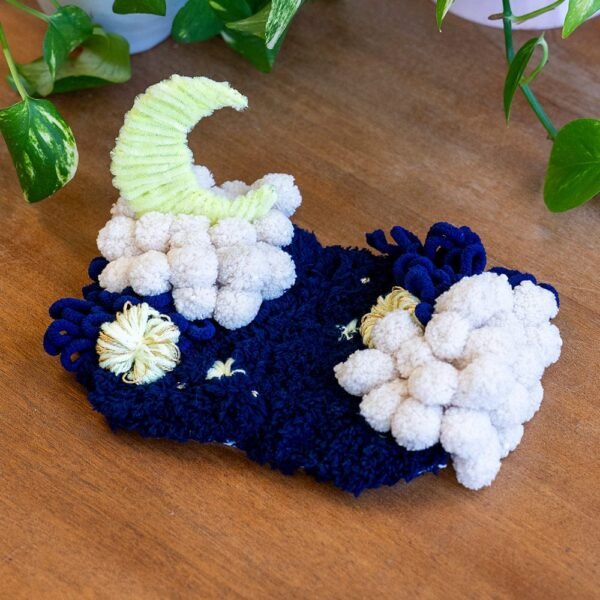MIDNIGHT SKY - Moss Coaster Kit