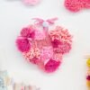 Patchwork Heart - Moss Coaster Kit