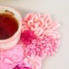 Patchwork Heart - Moss Coaster Kit