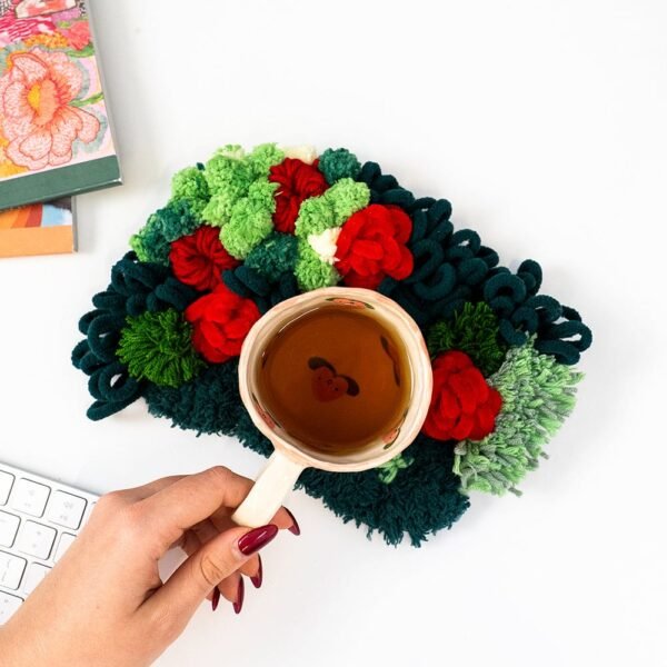 ROSE BUSH - Moss Coaster Kit