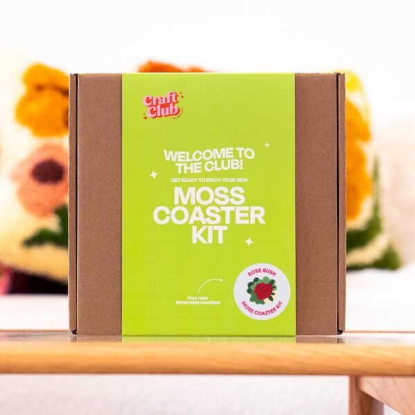ROSE BUSH - Moss Coaster Kit