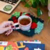 ROSE BUSH - Moss Coaster Kit