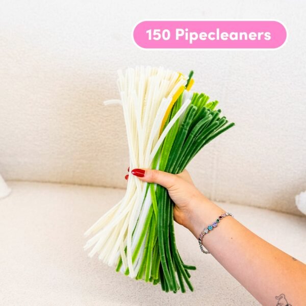 Blanc Blooms - Pipe Cleaner Bouquet Kit