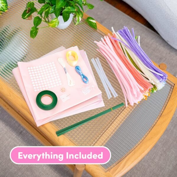 Pastel Wildflowers - Pipe Cleaner Bouquet Kit