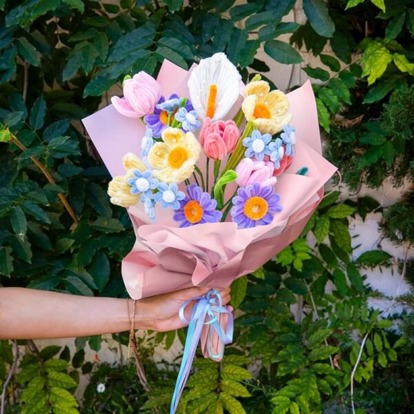 Pastel Wildflowers - Pipe Cleaner Bouquet Kit