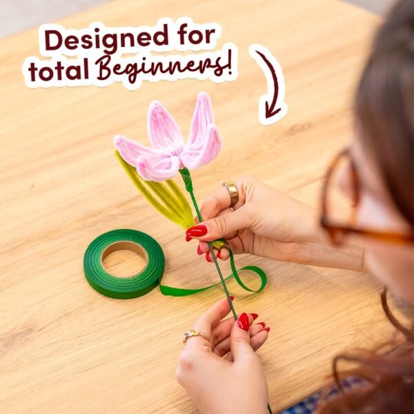 PURPLE SPLENDOUR - Pipe Cleaner Bouquet Kit