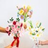 Blushing Bouquet - Pipe Cleaner Bouquet Kit-Kit for Beginners