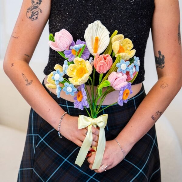 Pastel Wildflowers - Pipe Cleaner Bouquet Kit